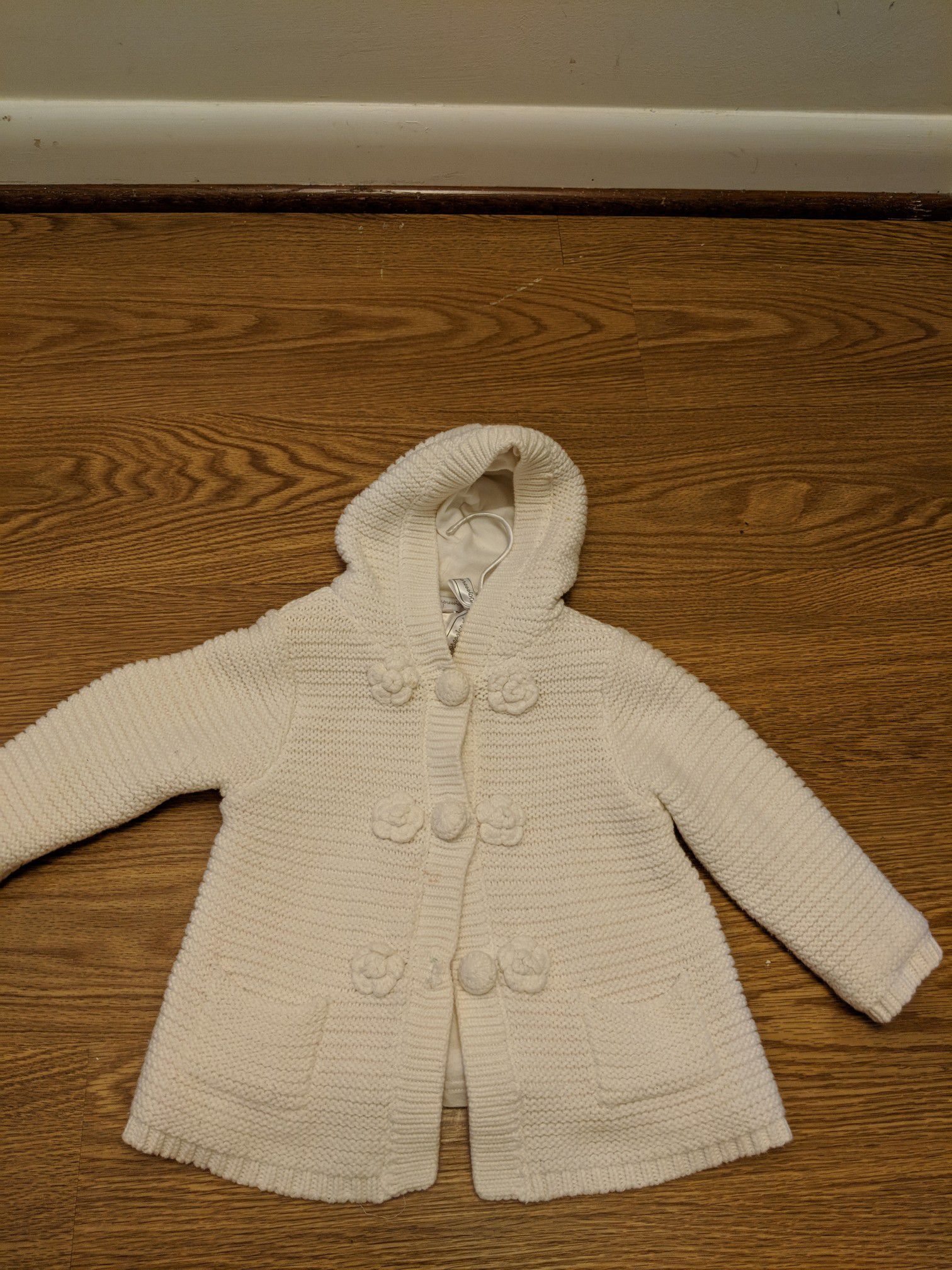 Toddler sweater jacket 24 months