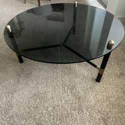 Round Glass Coffee Table