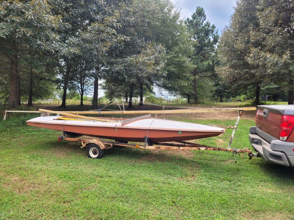 1969 Fireball Sailboat
