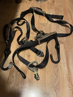 Q’Straint Wheelchair Tie Down Belt Strap x3 Straps