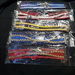 Sports Infinity Charm Bracelets