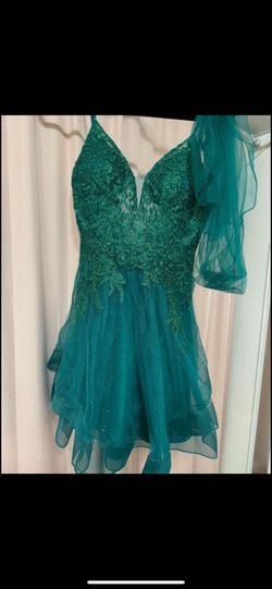 Mayqueen Emerald Green Dress