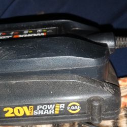 Battery 20v Battery And Slide Charger $25.
