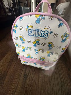 Smurf’s backpack/purse