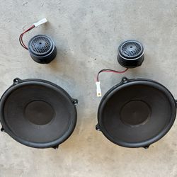 RZR Front Component Speakers Rockford Fosgate 