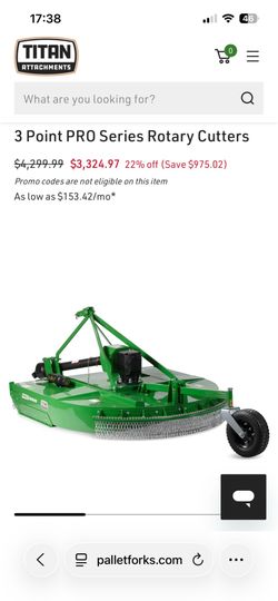 Frontier (John Deere) Rotary Cutter Mower
