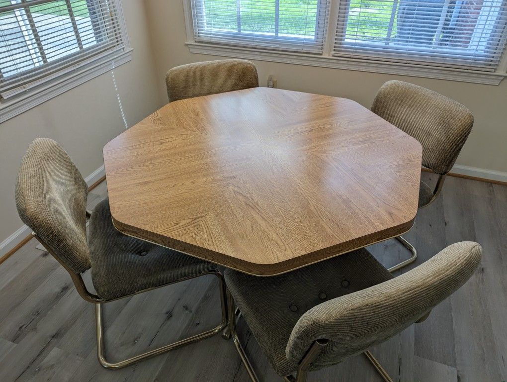 Dining Table And Four Chairs