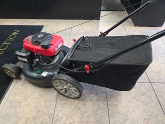 Troy-bilt 130xp 160cc 21" gas power mower w/ bagger