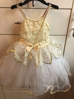 Ballerina Costume - Size 3/4yrs old