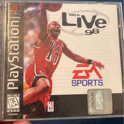 Playstation NBA Live 98 Game