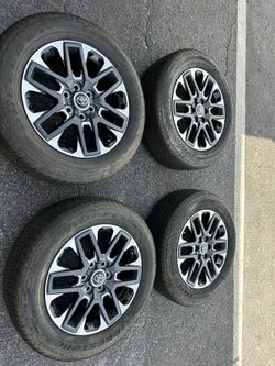 2023 Toyota Tundra Limited 20” Wheels and Tires