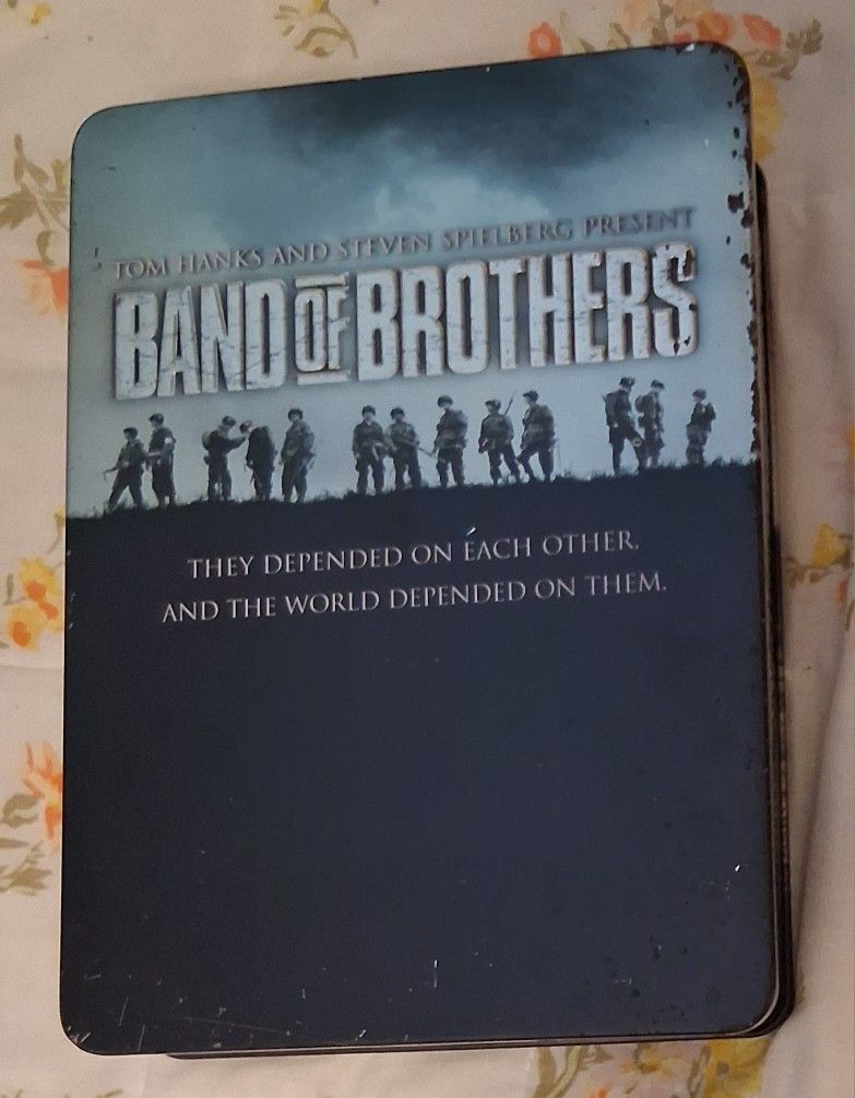 Band Of Brothers DVD Boxed Set In Metal Tin