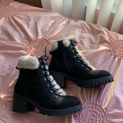 Faux Fur Booties