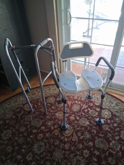Shower Chair & Walker & Shower Chair