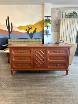 Variety Of Terra Cotta Dresser / Burnt Orange / Buffet / Sideboard / Entertainment Center 