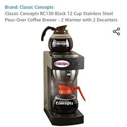 Classic Concept Coffee Machine 