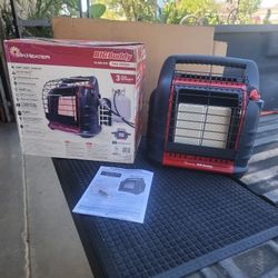 MR HEATER BIG BUDDY PRO SERIES 18,000 BTU PORTABLE RADIANT PROPANE INDOOR/OUTDOOR SPACE HEATER 