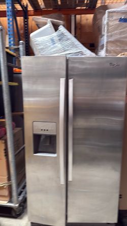 Whirlpool Stainless Steel Side-by-Side Refrigerator