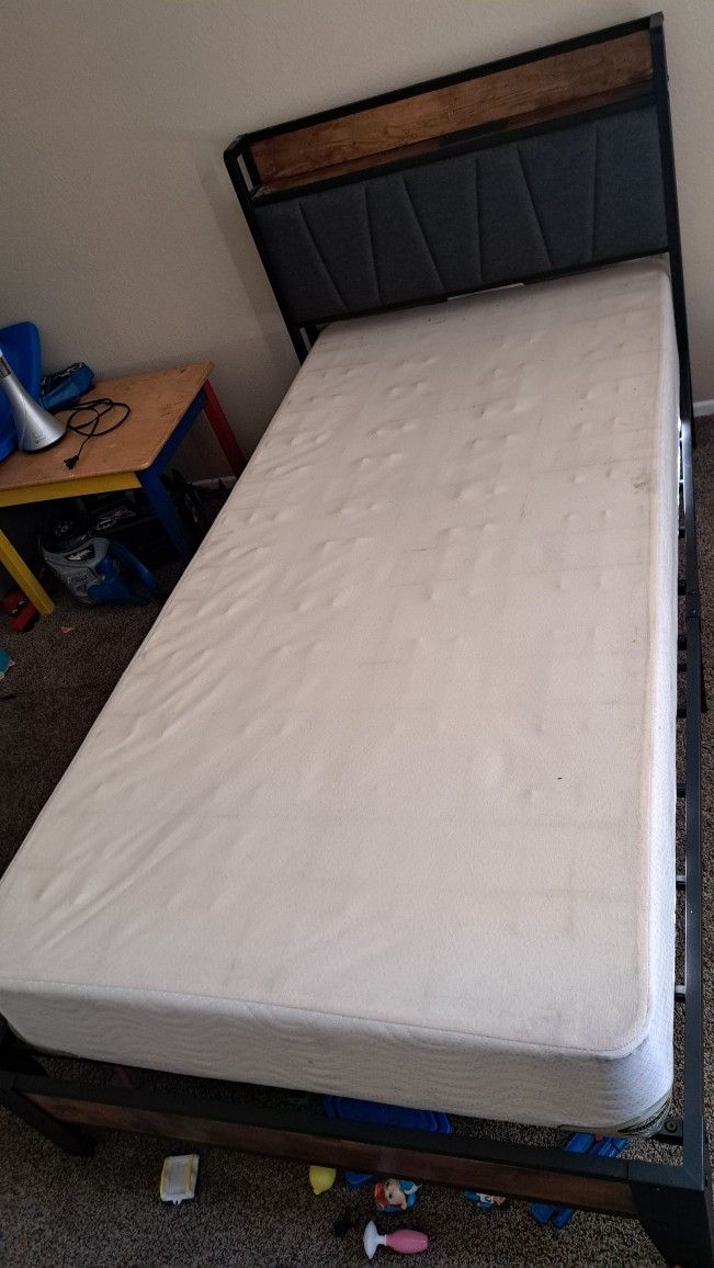 Twin Bed Frame With Box