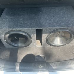 12” subwoofers