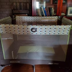 Graco Bed/playpen For Baby. Used Once For Grandchild. Don't Need Anymore.