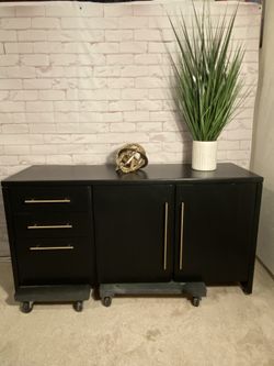 Black Modern Cabinet