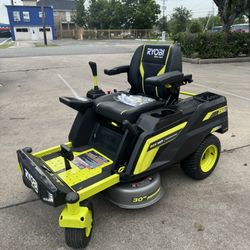 Ryobi 80v 30” Zero Turn 
