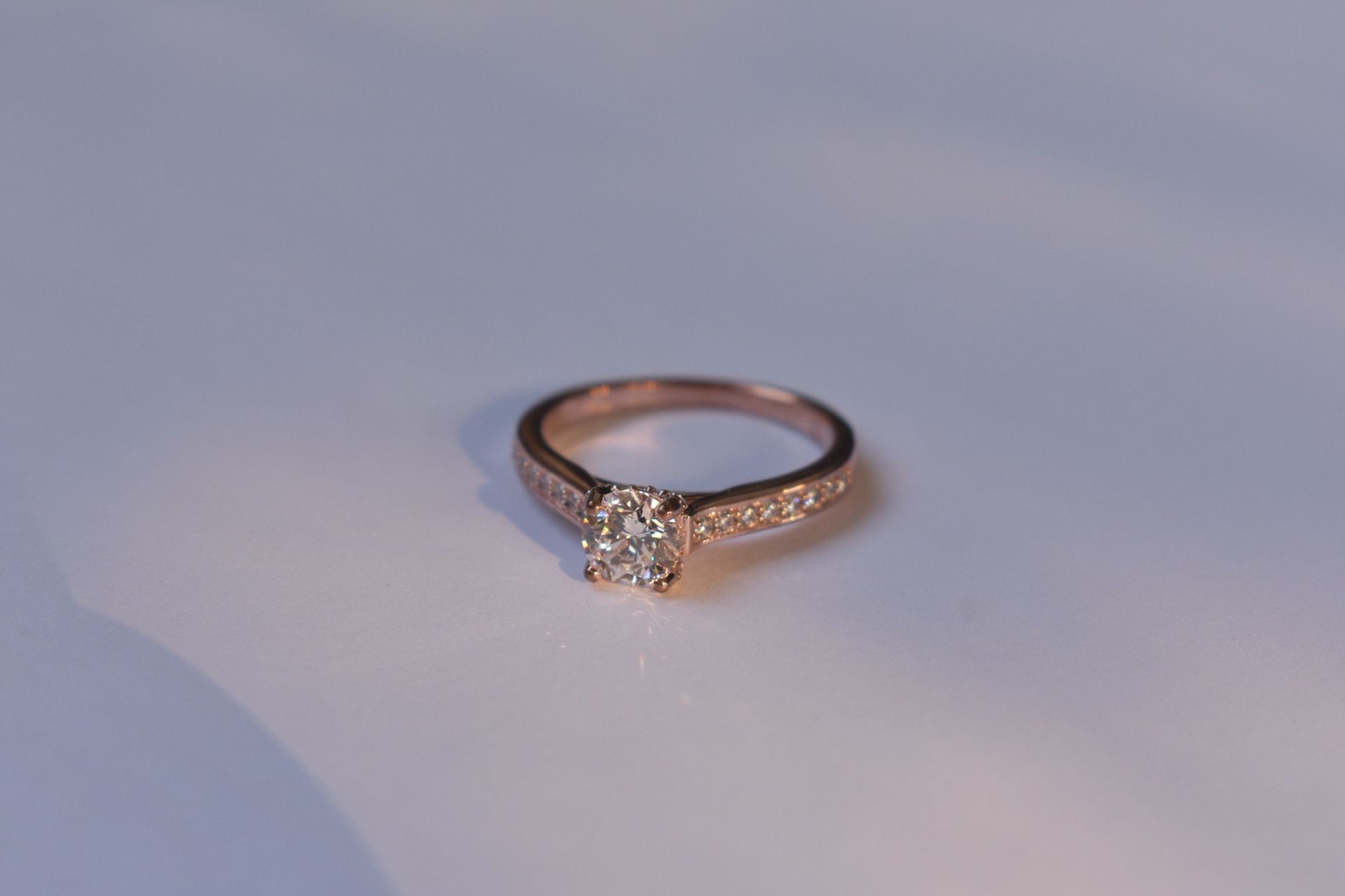 Moissanite Engagement Ring Size 10
