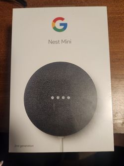 Nest Mini 2nd Generation NEW IN BOX 