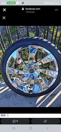 22 inch rims and tires