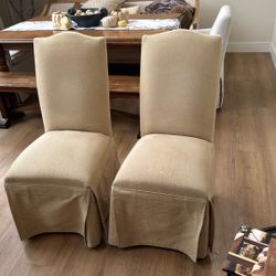 Two Dining Chairs 