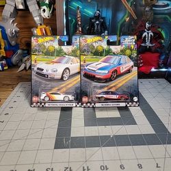 HOT WHEELS PREMIUM BOULEVARD 96 HONDA ACCORD AND 95 TOYOTA CELICA GT-FOUR