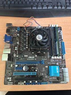 ASUS F2A85-M Motherboard with CPU Cooler