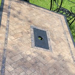 Tile Patio Table Very Heavy Table
