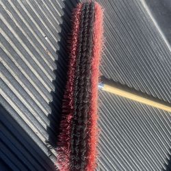 Push Broom New Handle Slight Use Broom