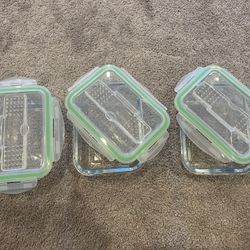 Glass Food Storage Containers 