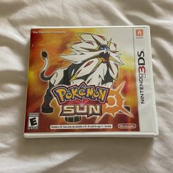 Nintendo 3ds Pokémon Sun
