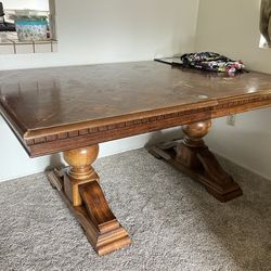 Large Wood Table (wear) 