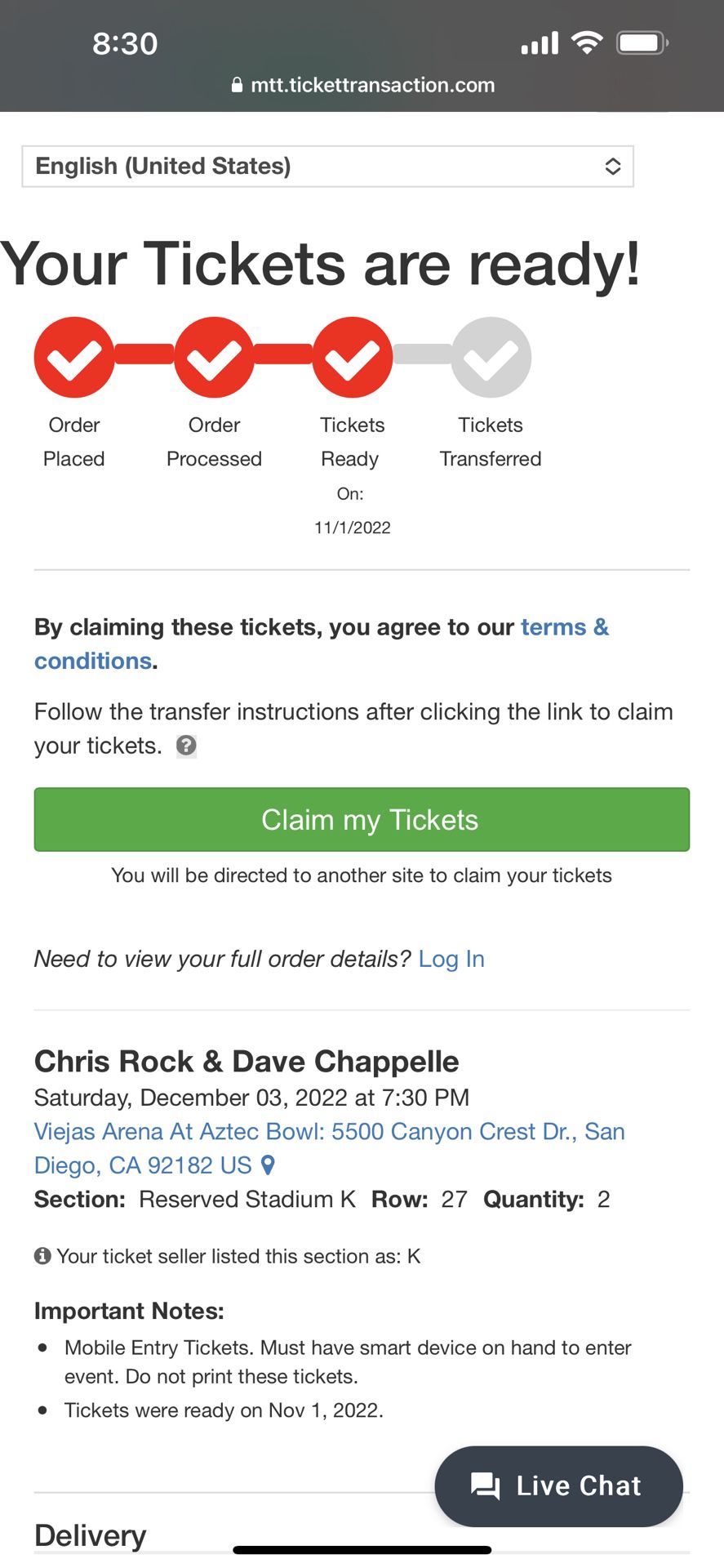 Dave Chappelle and Chris Rock Tickets 