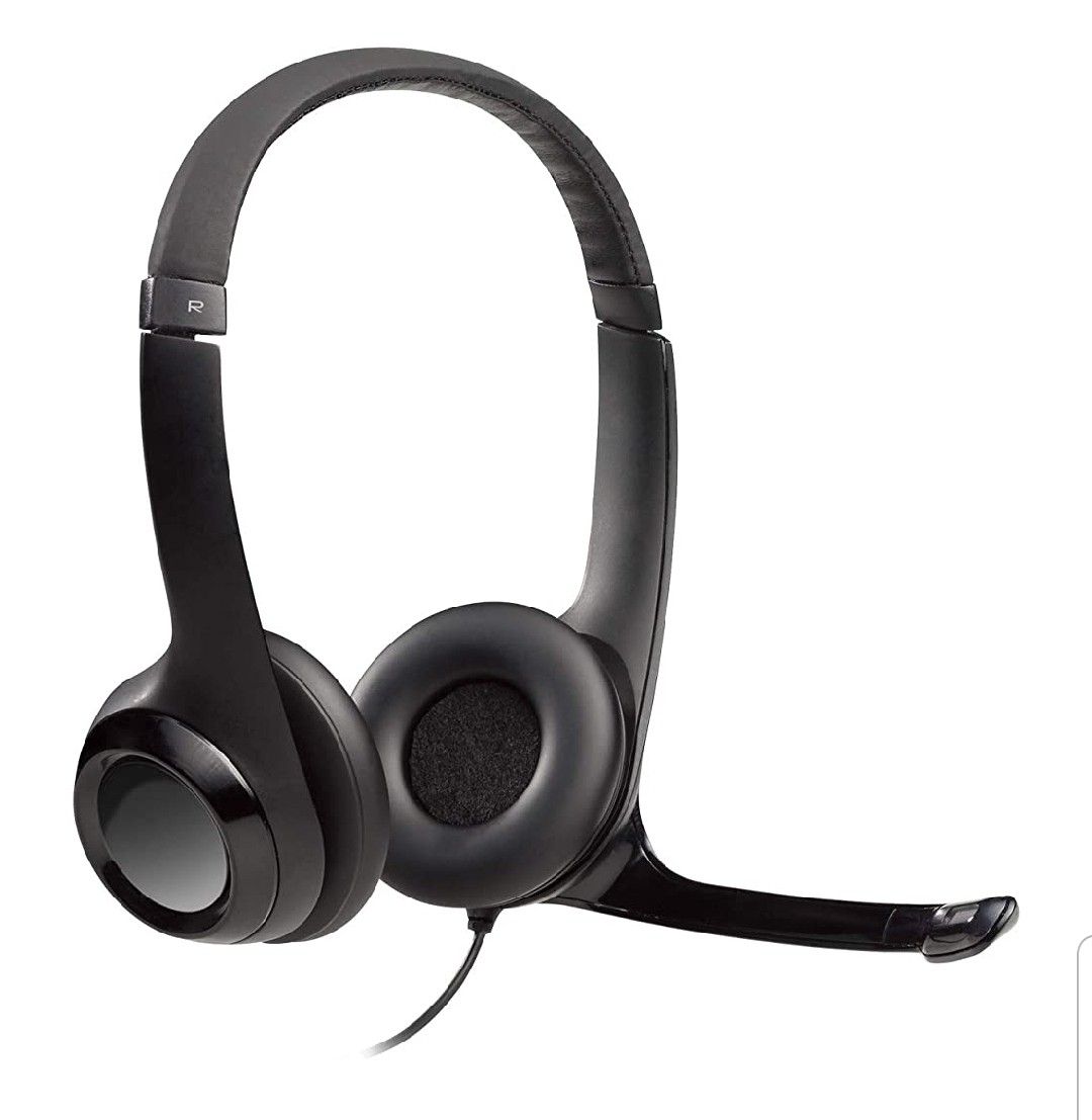 Logitech USB Headset H390 with Noise Cancelling Mic