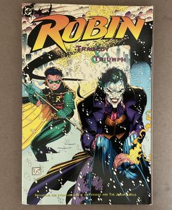 2 Comic Books, Robin, Tragedy And Triumph Comic Book And Transmetropolitan Back On The Street