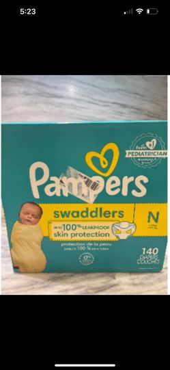Newborn 140 Count Pampers Swaddlers