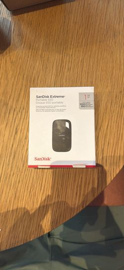 Sandisk Extreme Portable SSD 1TB