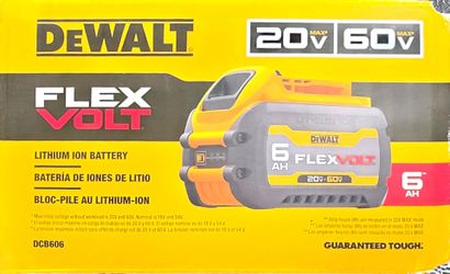 Dewalt 60v flexvolt 6ah battery