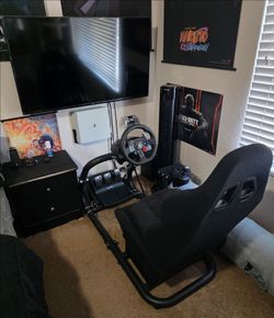 Racing Simulator Cockpit For PS5, PS4, PC And Mac