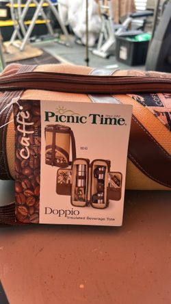 Picnic Time Doppio Insulated Beverage Tote