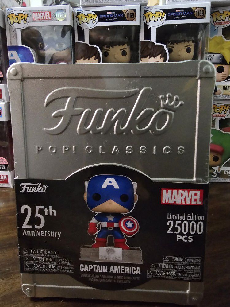 Captain America 25th Anniversary Funko