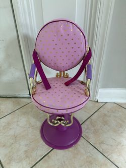 Our Generation salon chair for 18” dolls