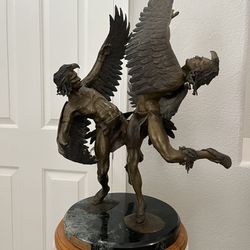 “Dance to the Eagles” Bronze Statue / Sculpture