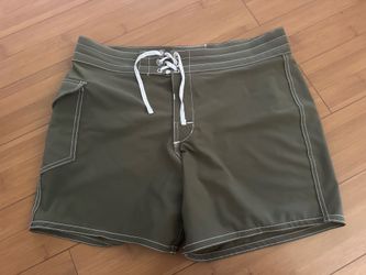 806 SURFSTRETCH SIDE POCKET BOARDSHORTS Color: Army Size: 33